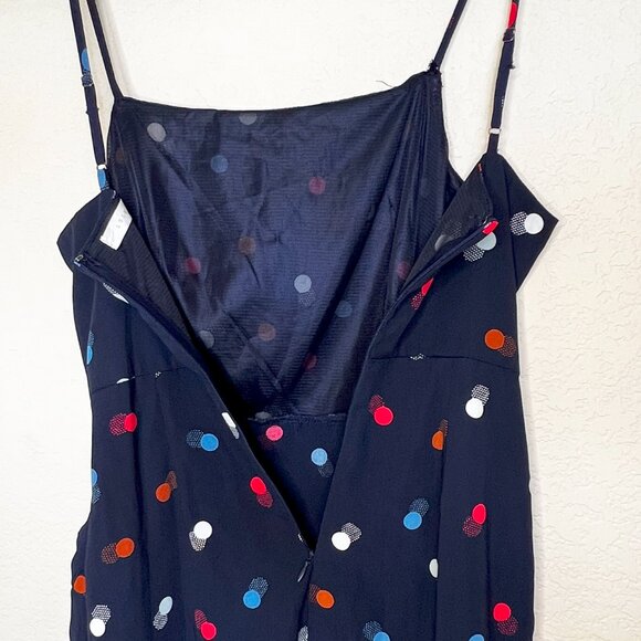 LUSH Faux Wrap Polka Dot Mini Dress size X-Small - Picture 9 of 9